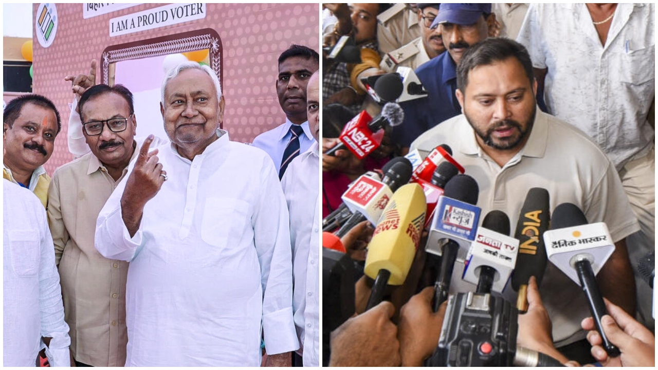 Bihar Assembly Elections 2025 | 'Lalchi bandar...nalayak': JD(U), RJD fight it out on social media on voting day, Delhi CM too joins slugfest