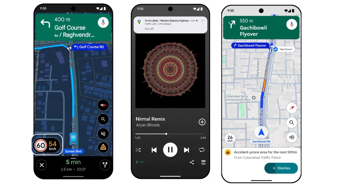 Google Maps gets new features.
