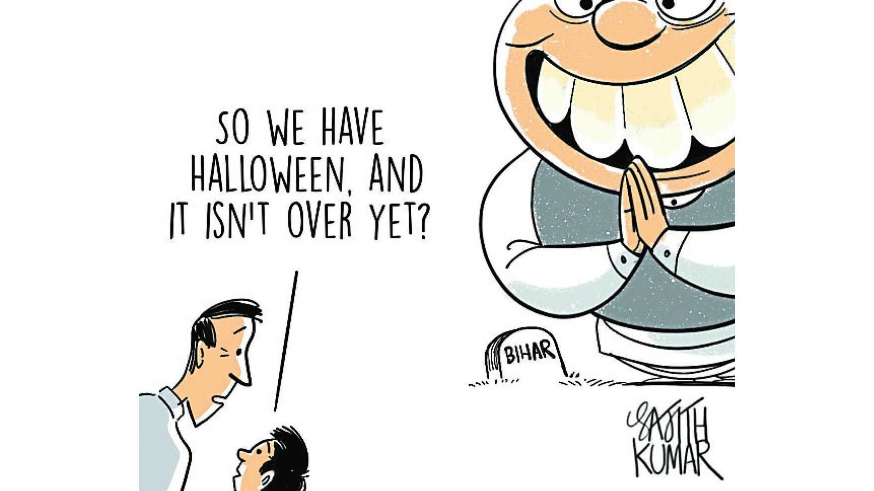 DH Toon | Halloween isn't over yet?