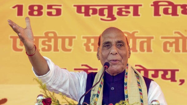Sheer degradation of politics: Rajnath on Revanth's 'Congress means Muslims' comment