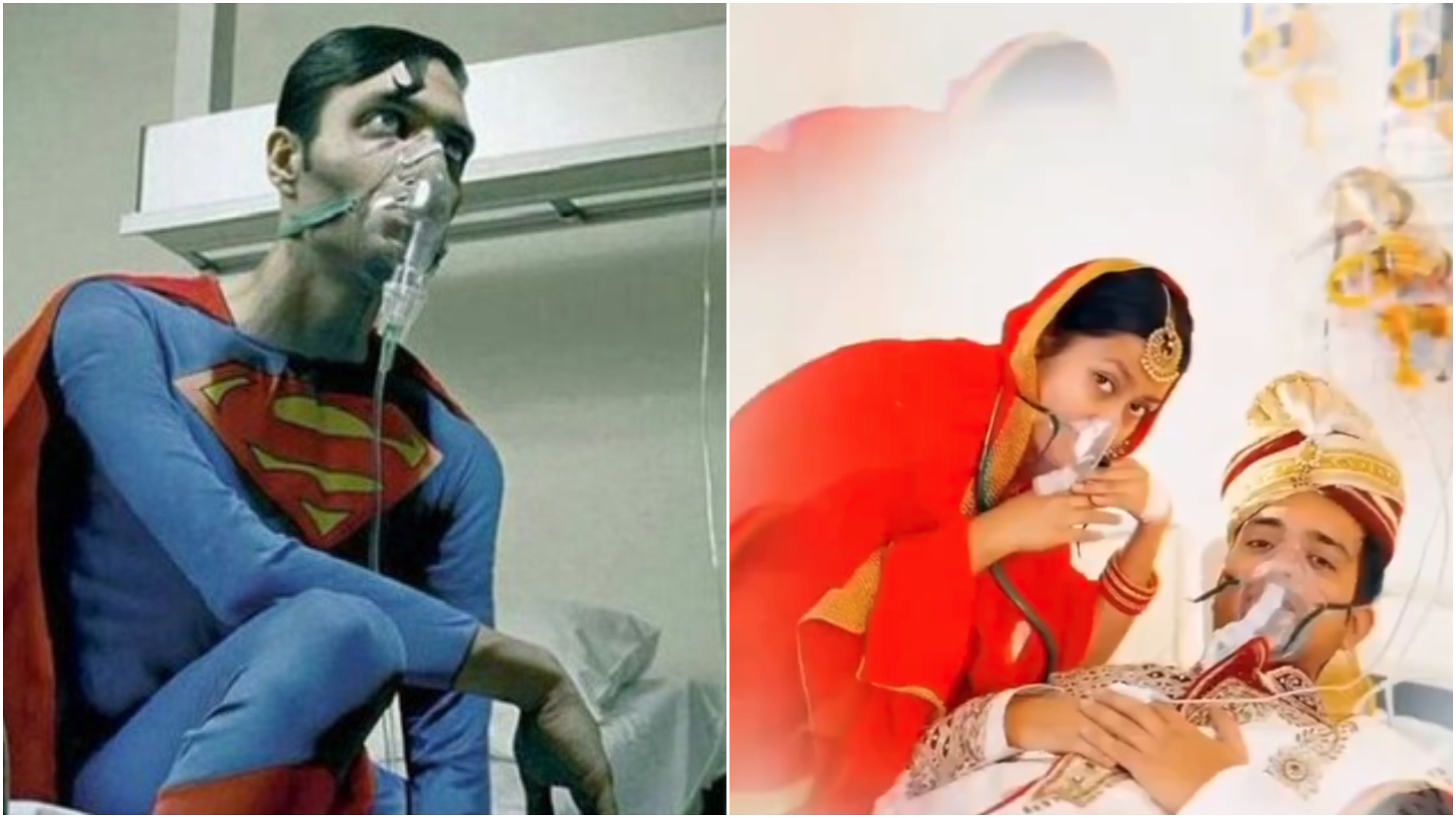 Superman in oxygen mask, weddings in ICU: Delhiites turn to memes, satire amid pollution crisis