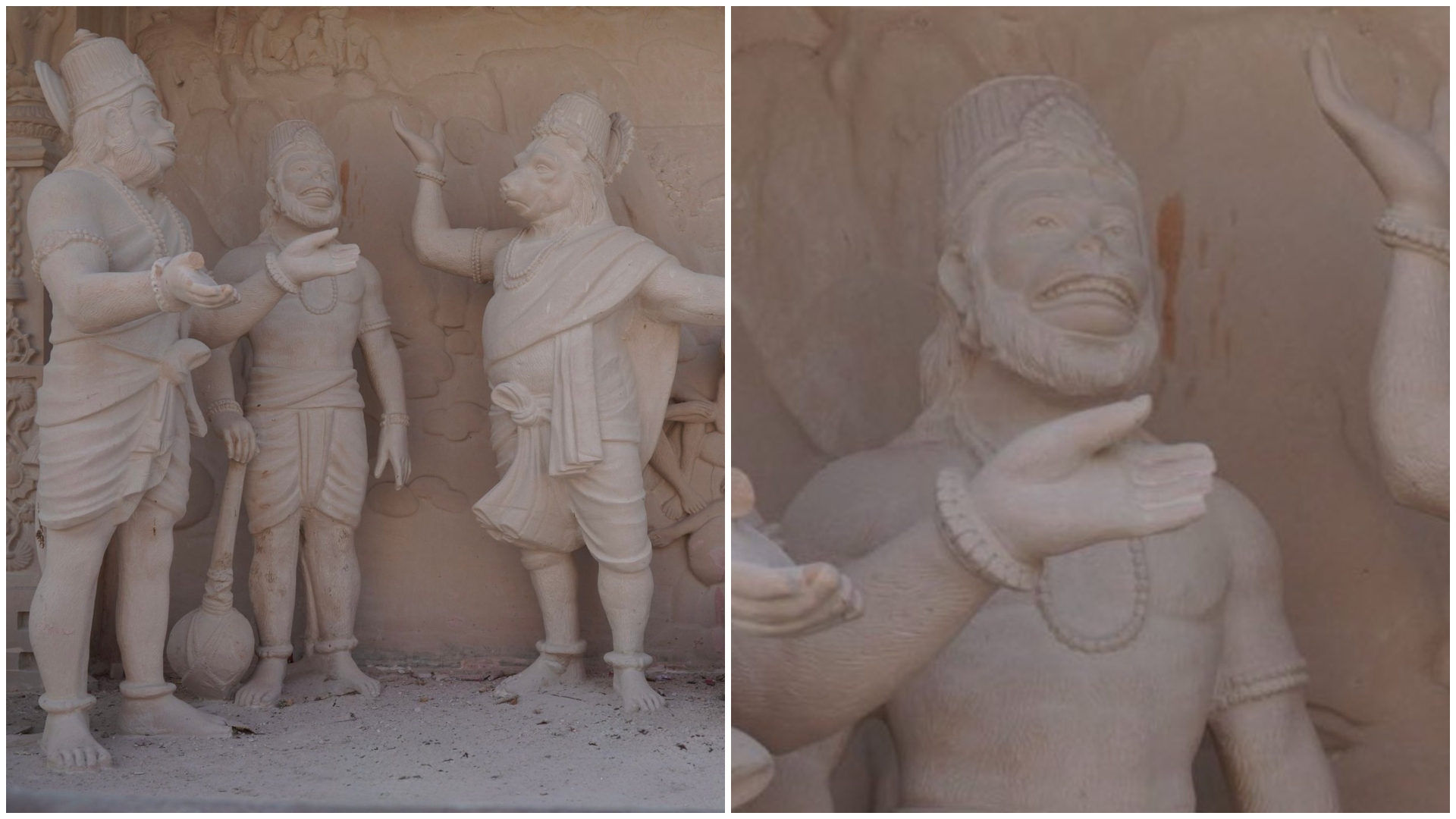 Gutkha stains on Ram mandir wall? Litter, broken murals spark outrage ahead of flag hoisting ceremony