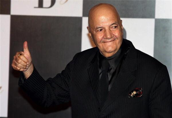 Prem Chopra admitted to Lilavati Hospital in Mumbai. Credit: PTI