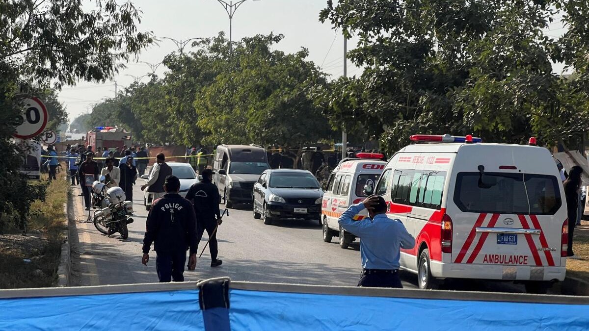 12 killed, 36 injured in suicide blast outside court in Pakistan's capital