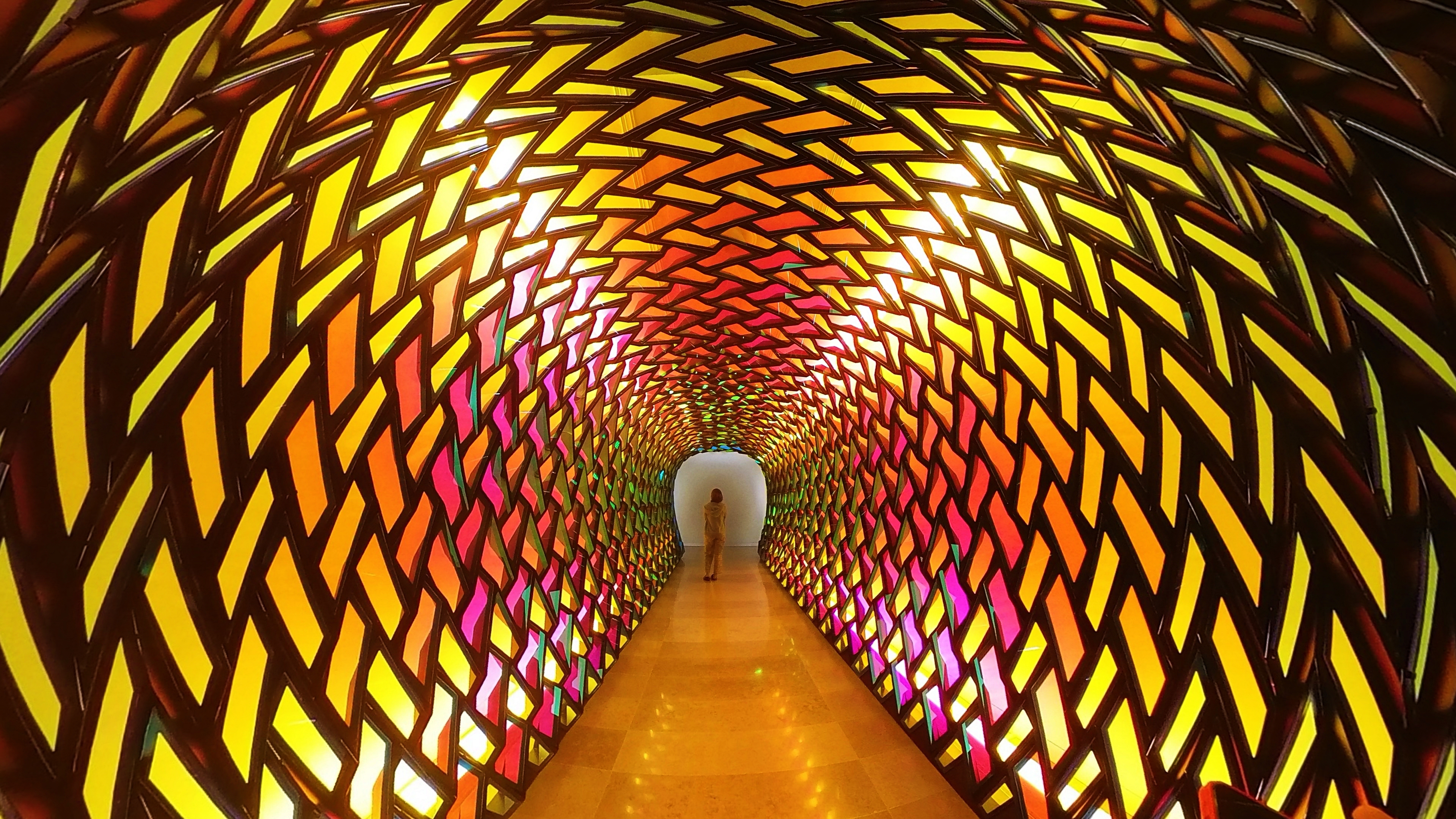 Where centuries collide in colour...