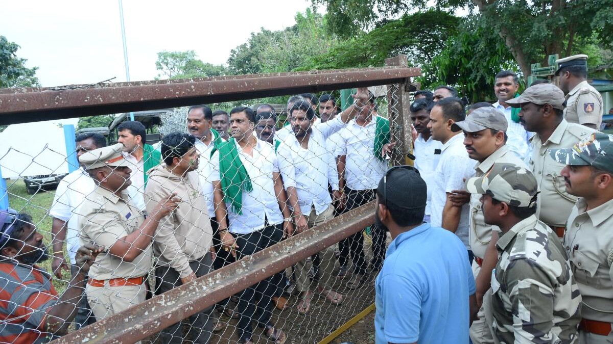 Chain link mesh installed to contain man-animal conflict in Mysuru taluk