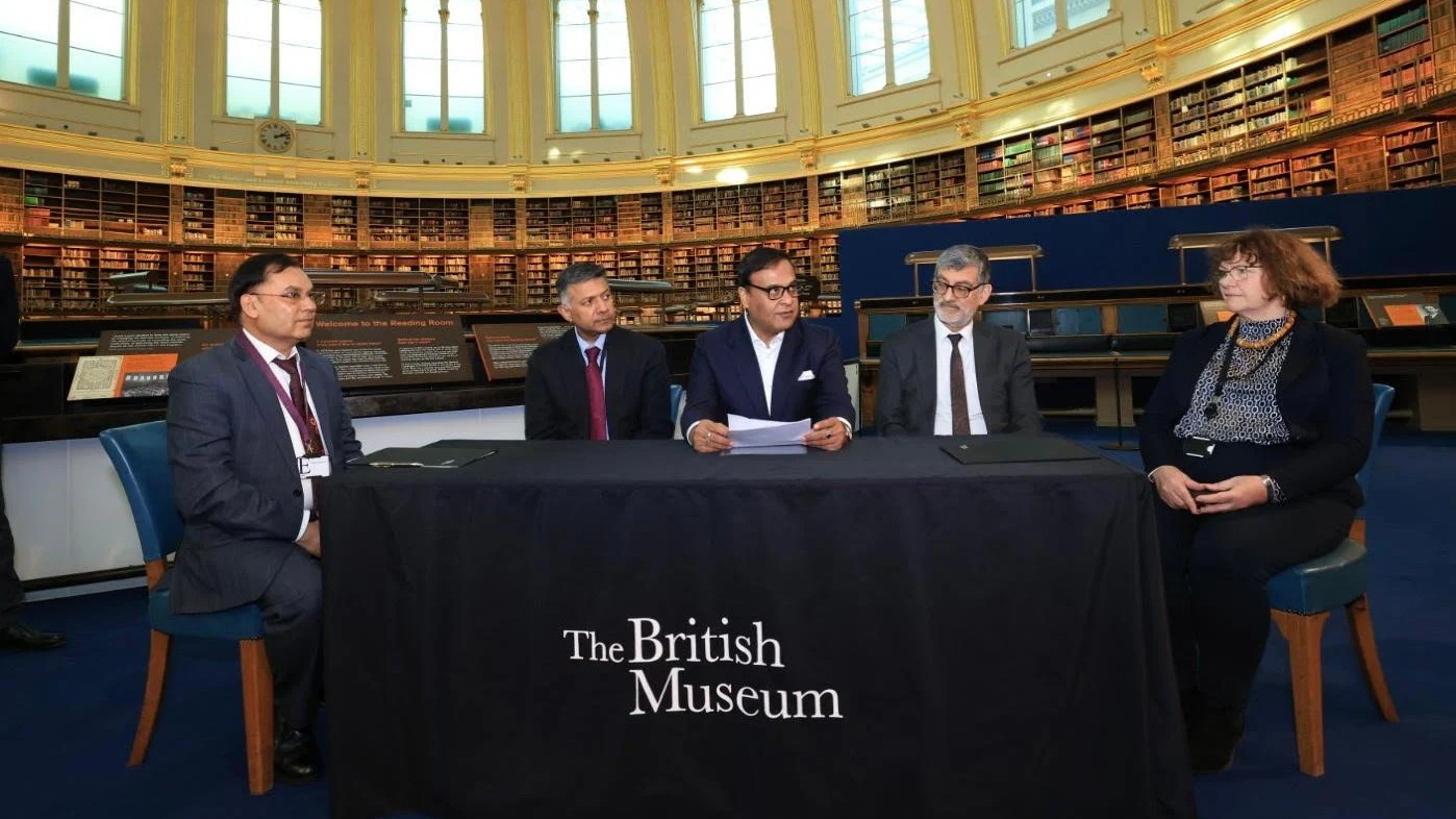 'Home coming of ancestor': Assam govt inks pact with British Museum to borrow 16th-century silk textile themed on Lord Krishna