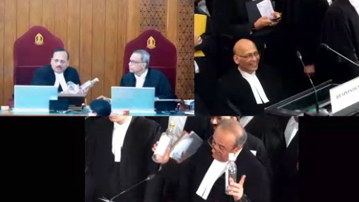 'What is this, juice?': Advocate produces whiskey in tetra packs in front of Supreme Court as evidence