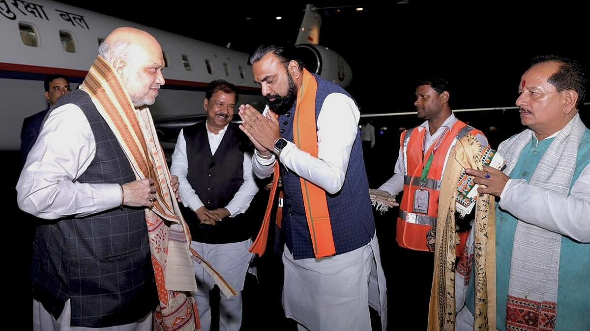 Amit Shah, Nadda arrive in Patna ahead of Nitish Kumar’s swearing-in as Bihar CM