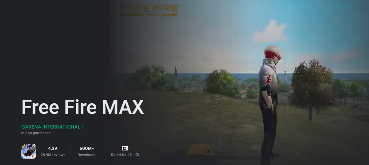 Free Fire MAX on Google Play Store.