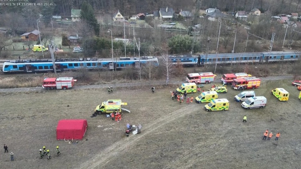 2 trains collide in Czech Republic; dozens injured