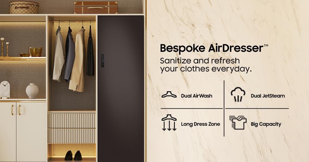 Samsung Bespoke AirDresser.