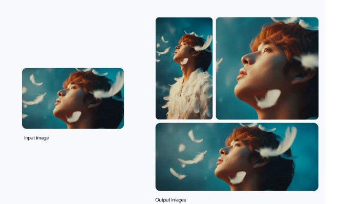 Image refining capability of Gemini app with Nano Banana Pro update.