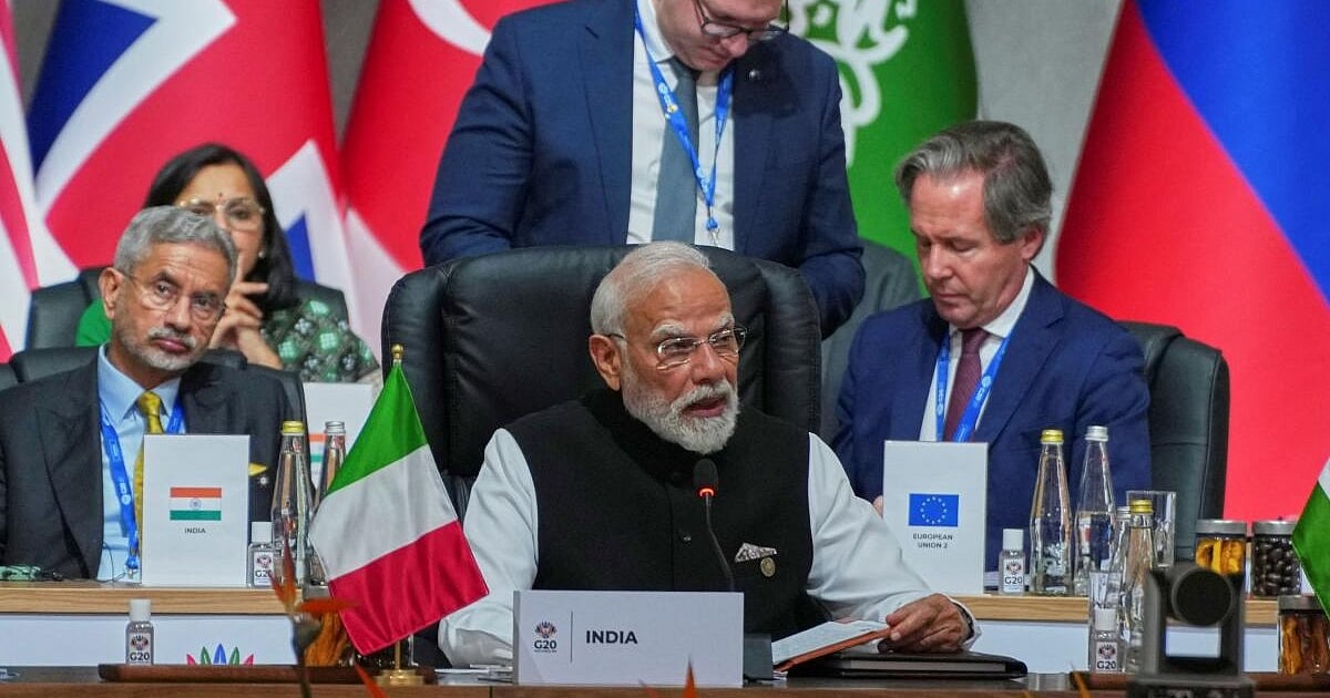 G20 Summit: Modi Pushes Satellite Data Sharing, Launches ACITI