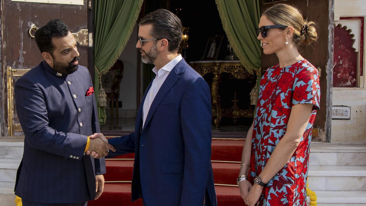 Trump Jr, Jennifer Lopez attend wedding of US billionaire's daughter at Udaipur's Jagmandir Palace