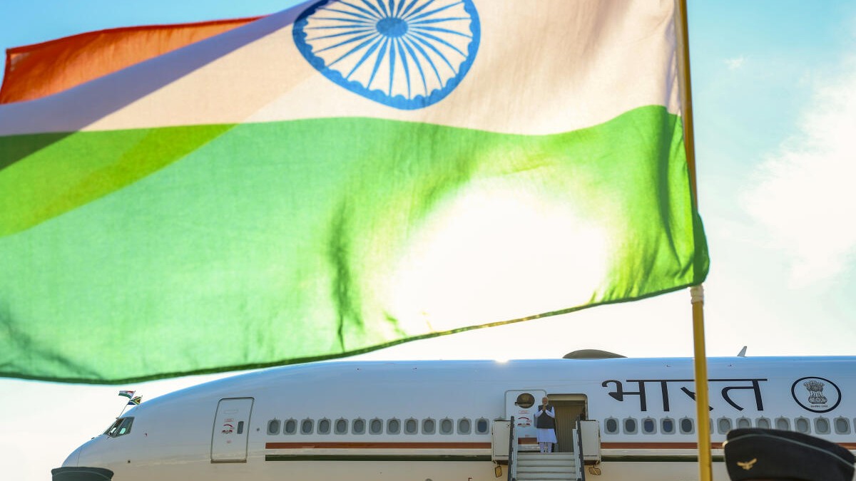 PM Modi returns from a 3-day visit to South Africa