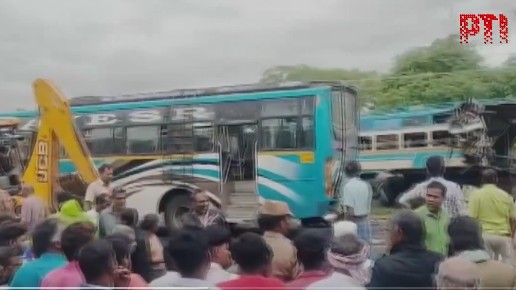 At least 6 killed, over 50 injured after buses collide head-on in Tamil Nadu's Tenkasi