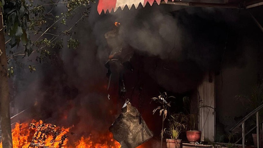 City corporation office in Jayanagar catches fire; 2 stuck in lift rescued