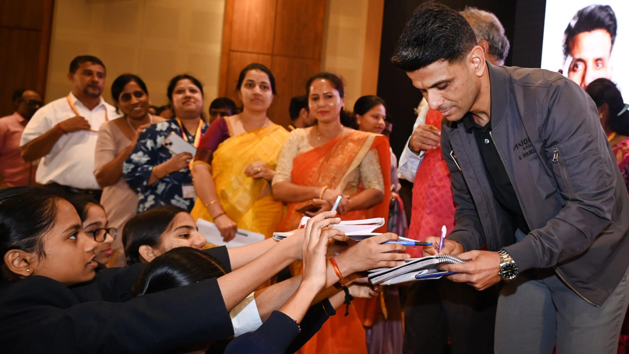 Astronaut Shubhanshu Shukla shares harsh realities of space travel at Bengaluru event