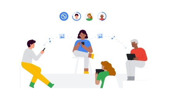 Quick Share feature.