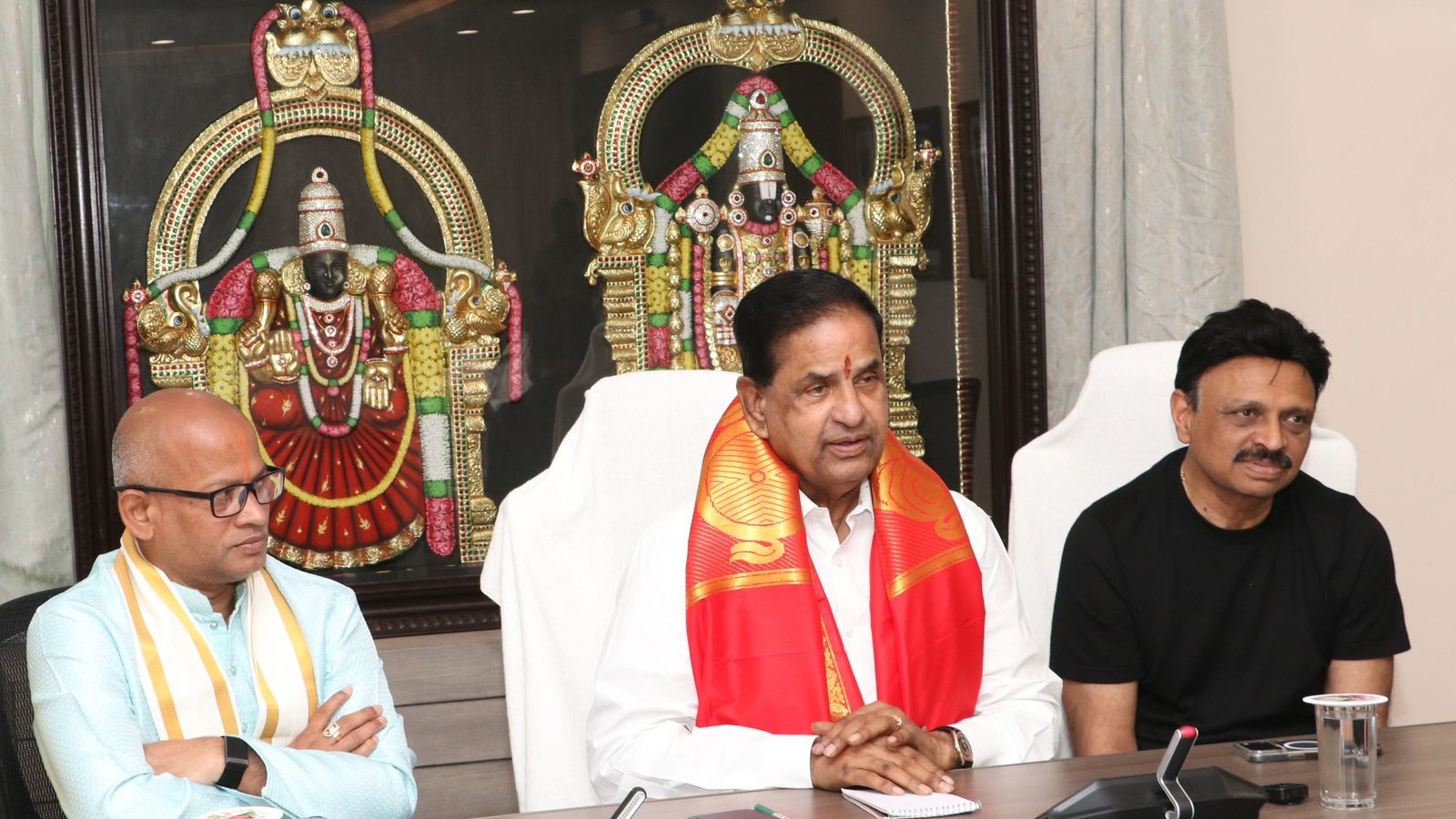 Billionaire Mantena Raju donates Rs 9 crore to Tirumala temple after grand wedding of daughter