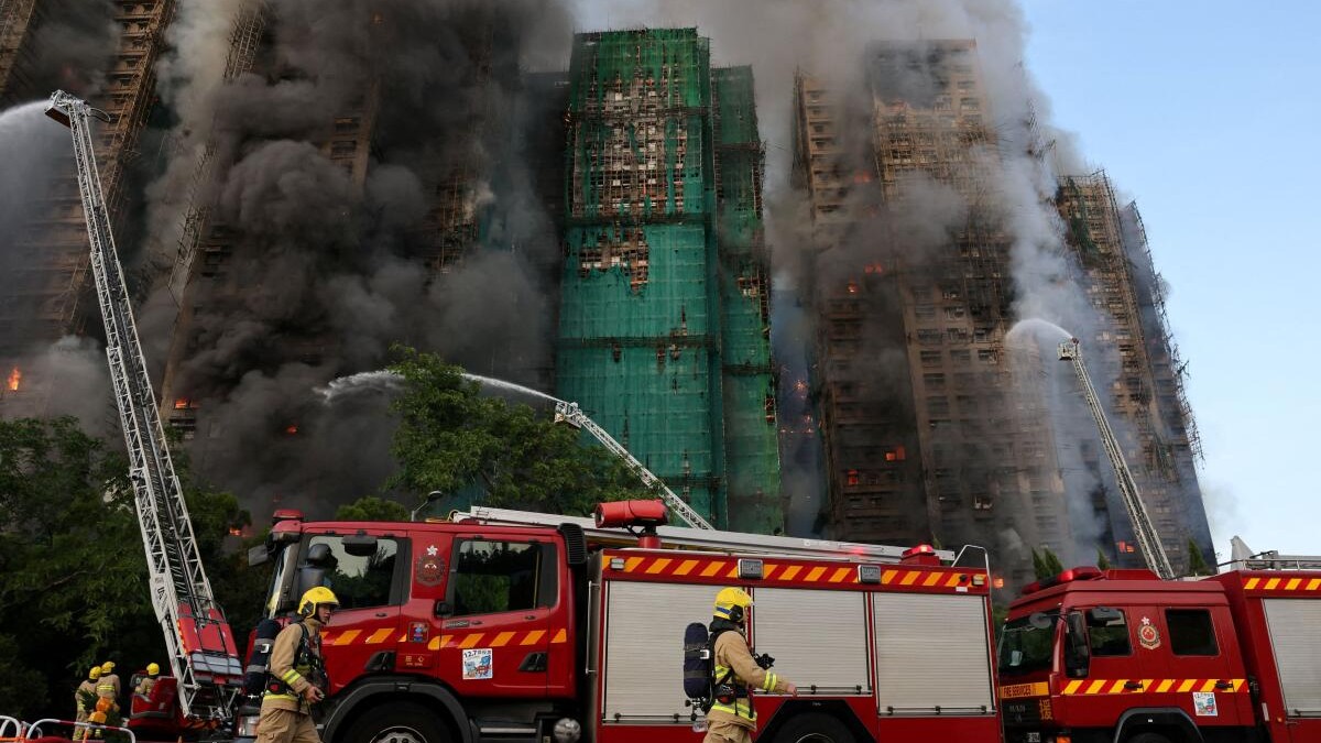 Death toll in Hong Kong's high-rise inferno mounts to 83; over 280 missing