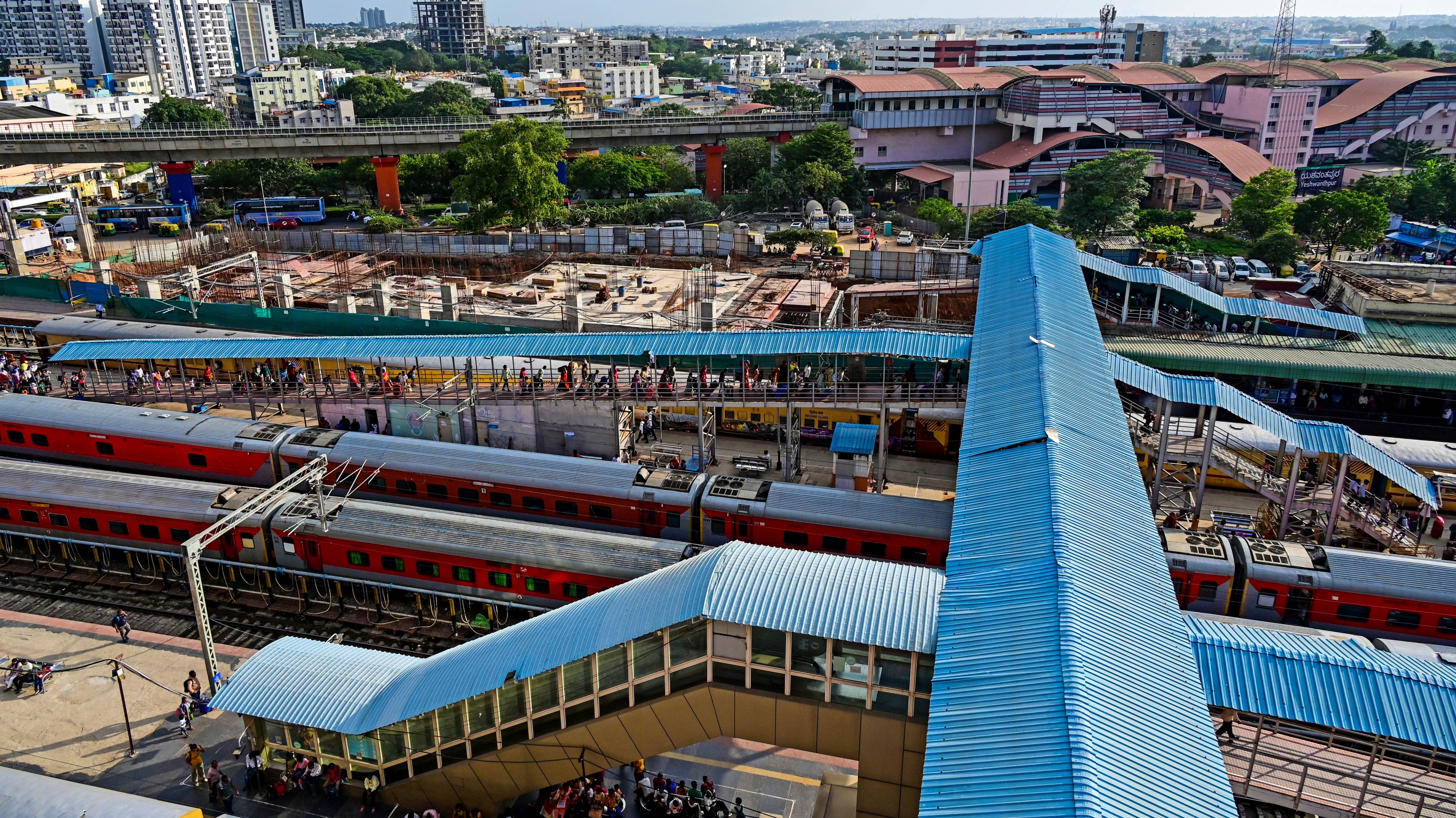 Delay in renovation work deprives passengers of facilities at Bengaluru's Yeshwantpur station