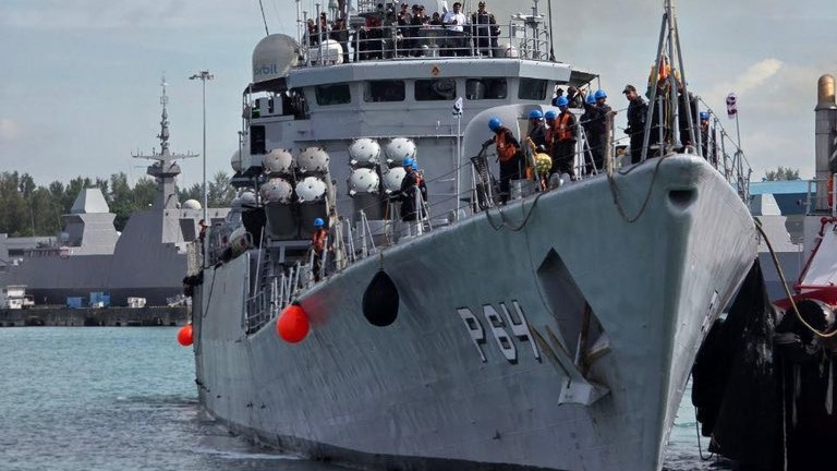 INS Karmuk participates in Singapore-India-Thailand Maritime Exercise