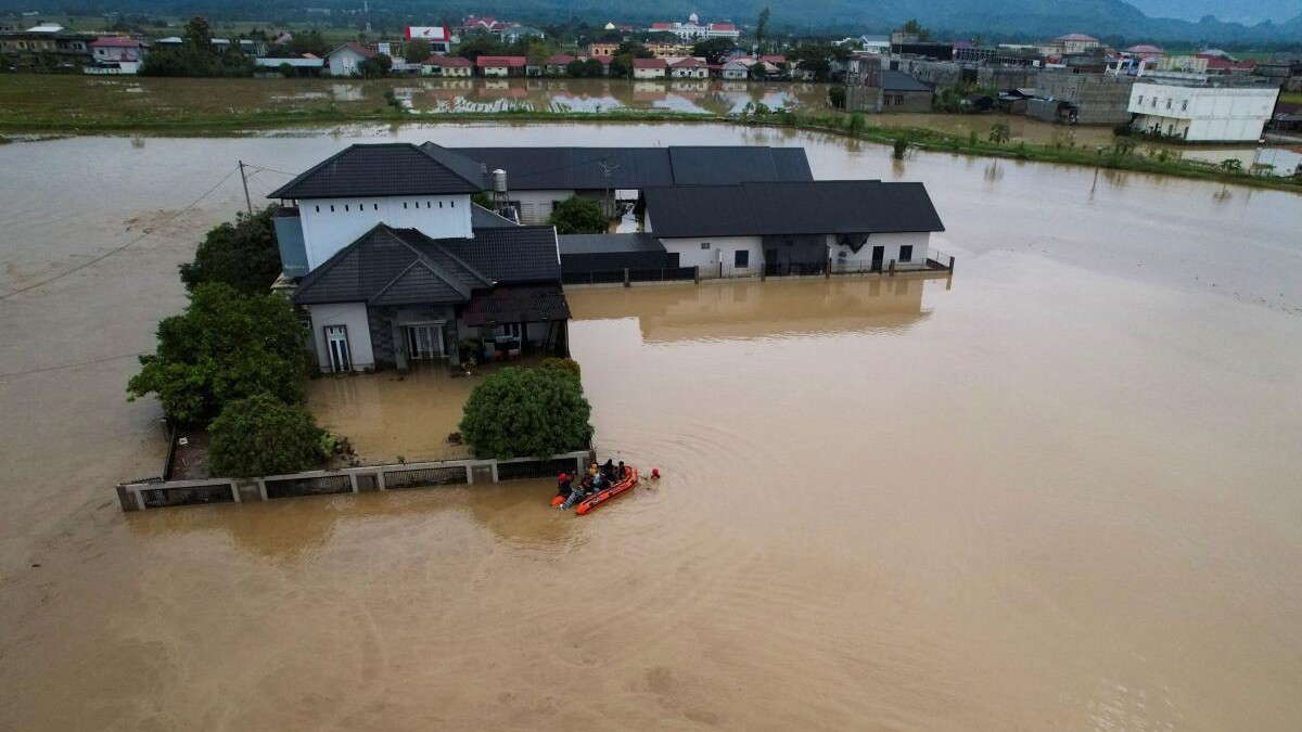 Floods on Indonesia's Sumatra kill at least 94 people, agencies say