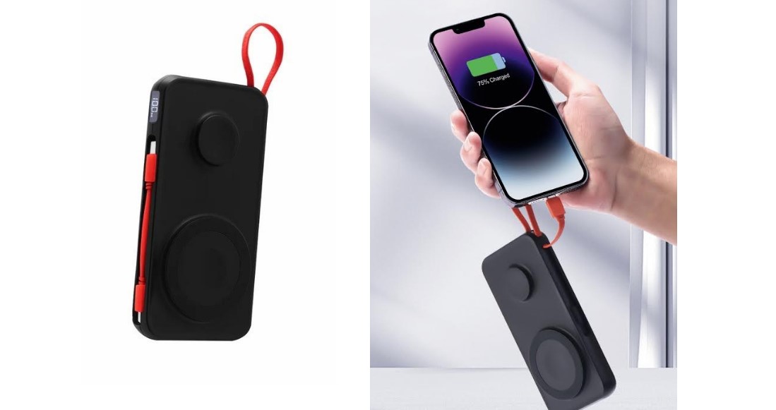 Unix 10000mAh 2TRU Wireless Power Bank.