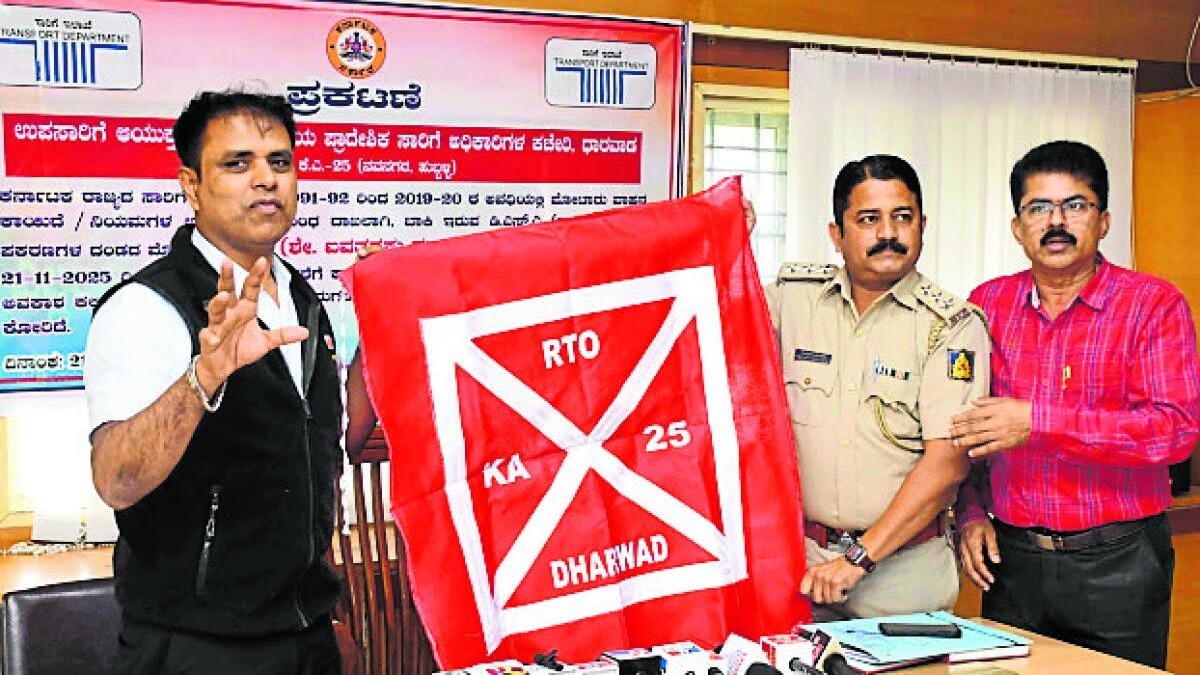 Transport Department cracks down on vehicles registered outside Karnataka