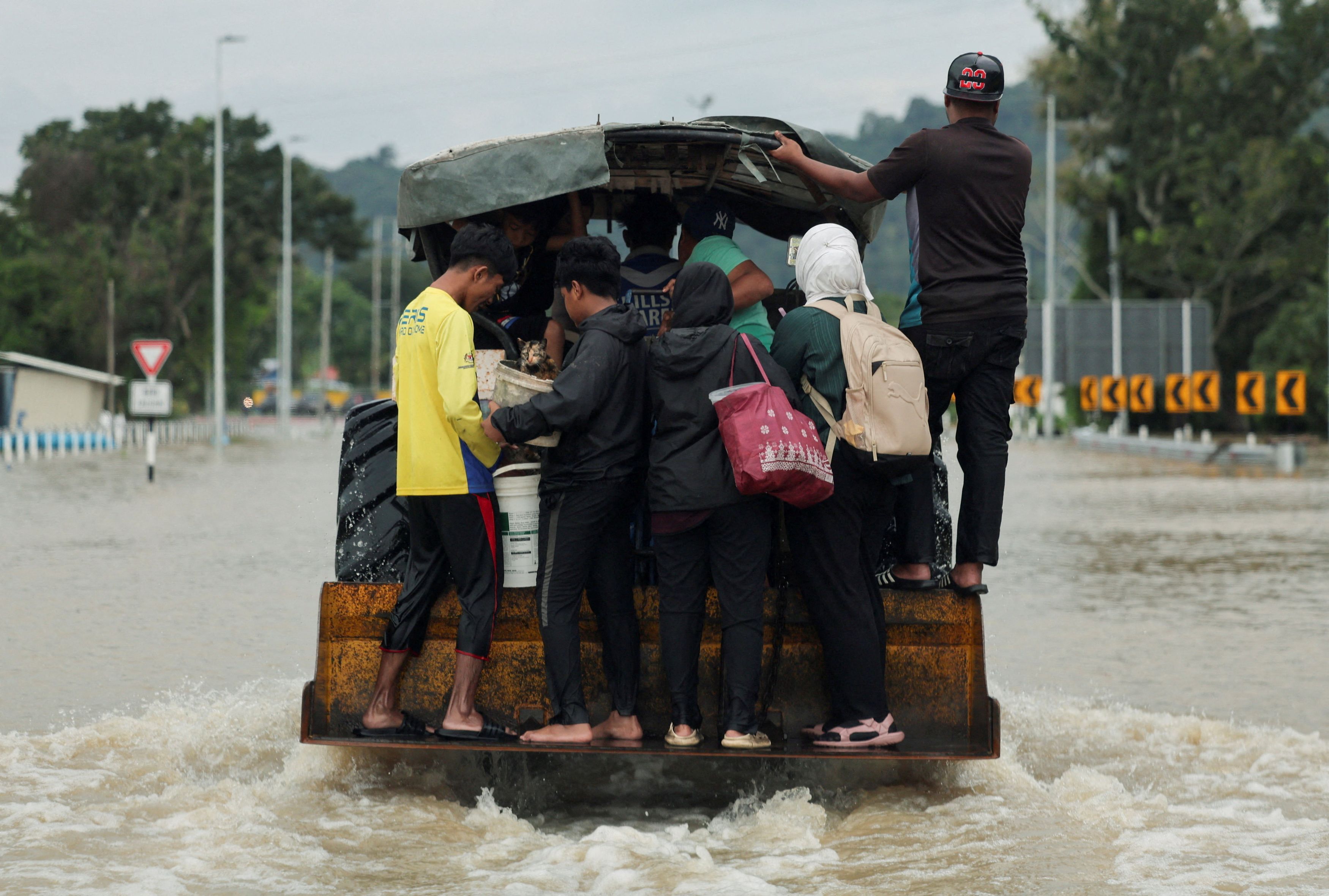 Flooding in nothern Malaysia