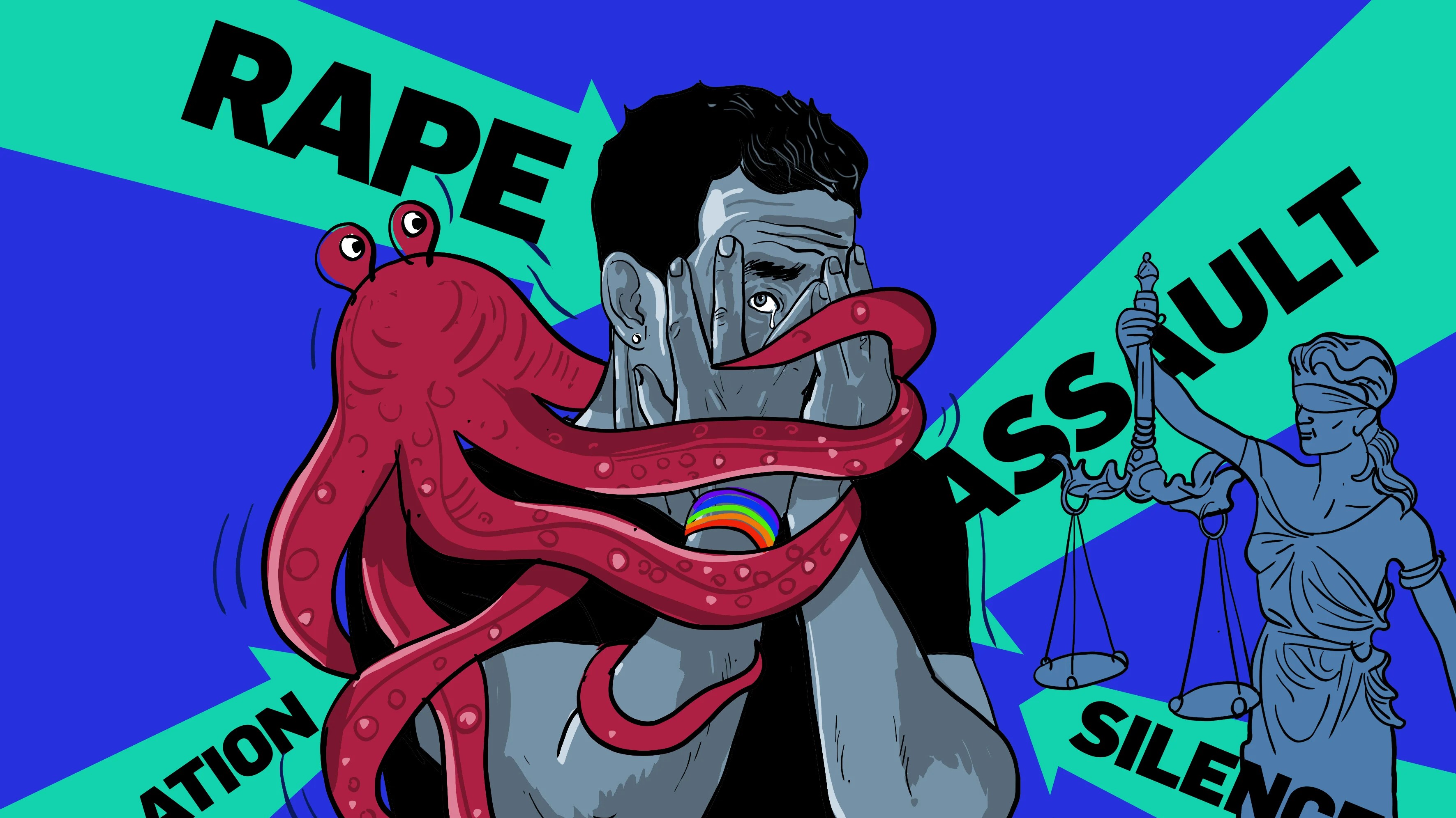 ‘We don’t exist in the law’: The hidden crisis of male and trans survivors