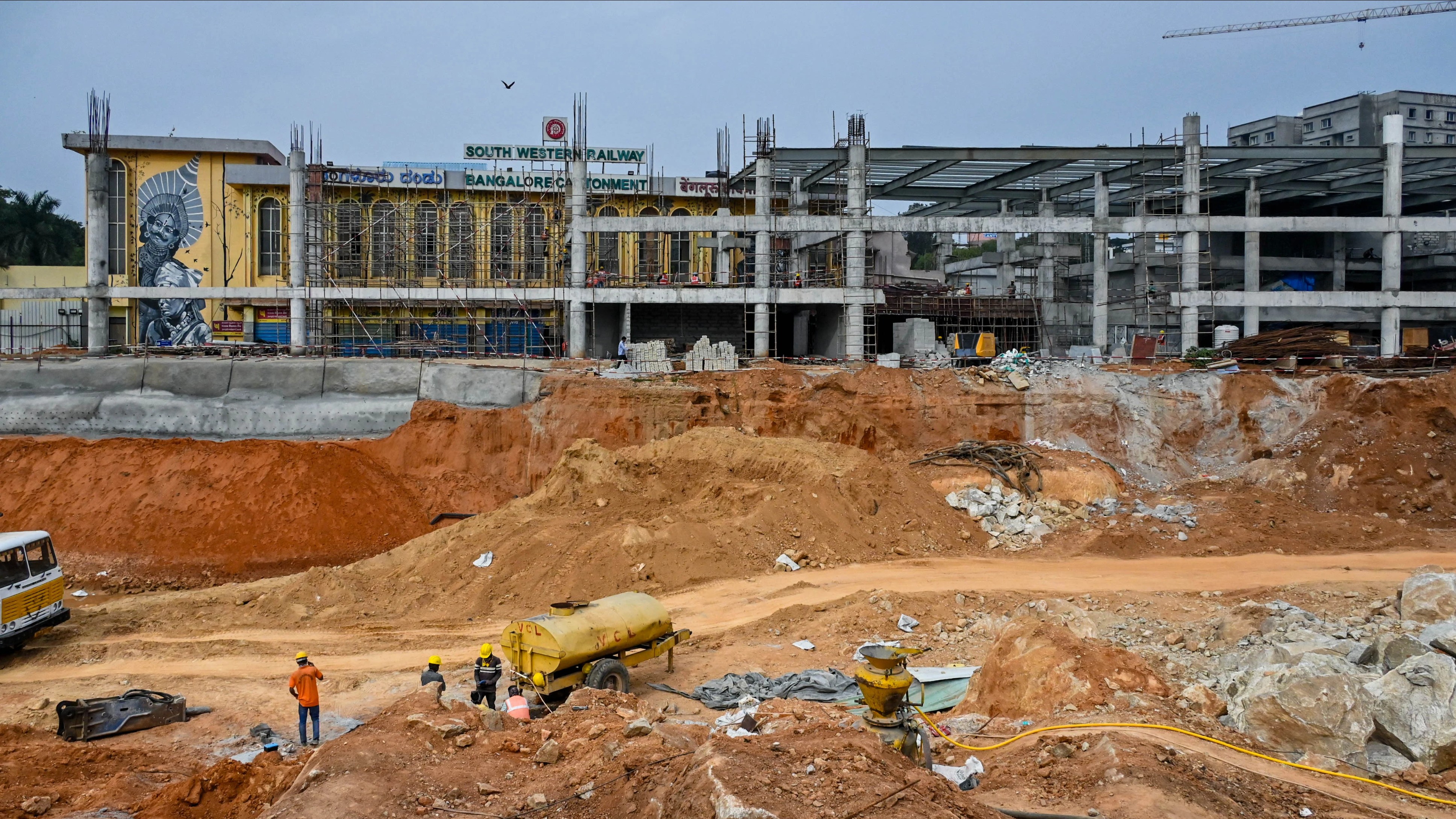 Bengaluru's oldest station lies deserted as redevelopment drags on, footfall plummets