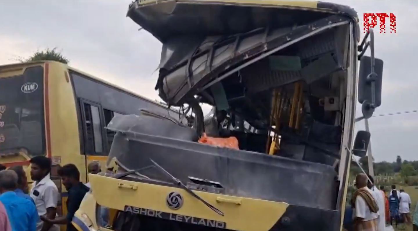 11 killed, 20 injured in Tamil Nadu as two state-run buses collide