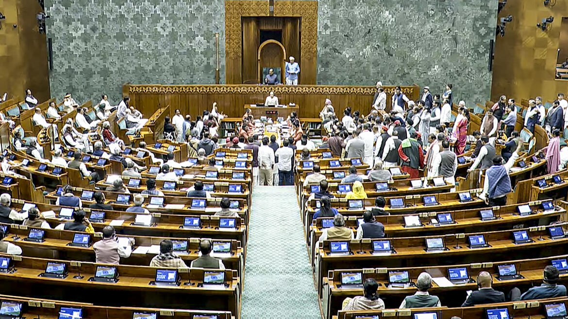 First day of Winter session: Lok Sabha proceedings adjourned till 2 PM