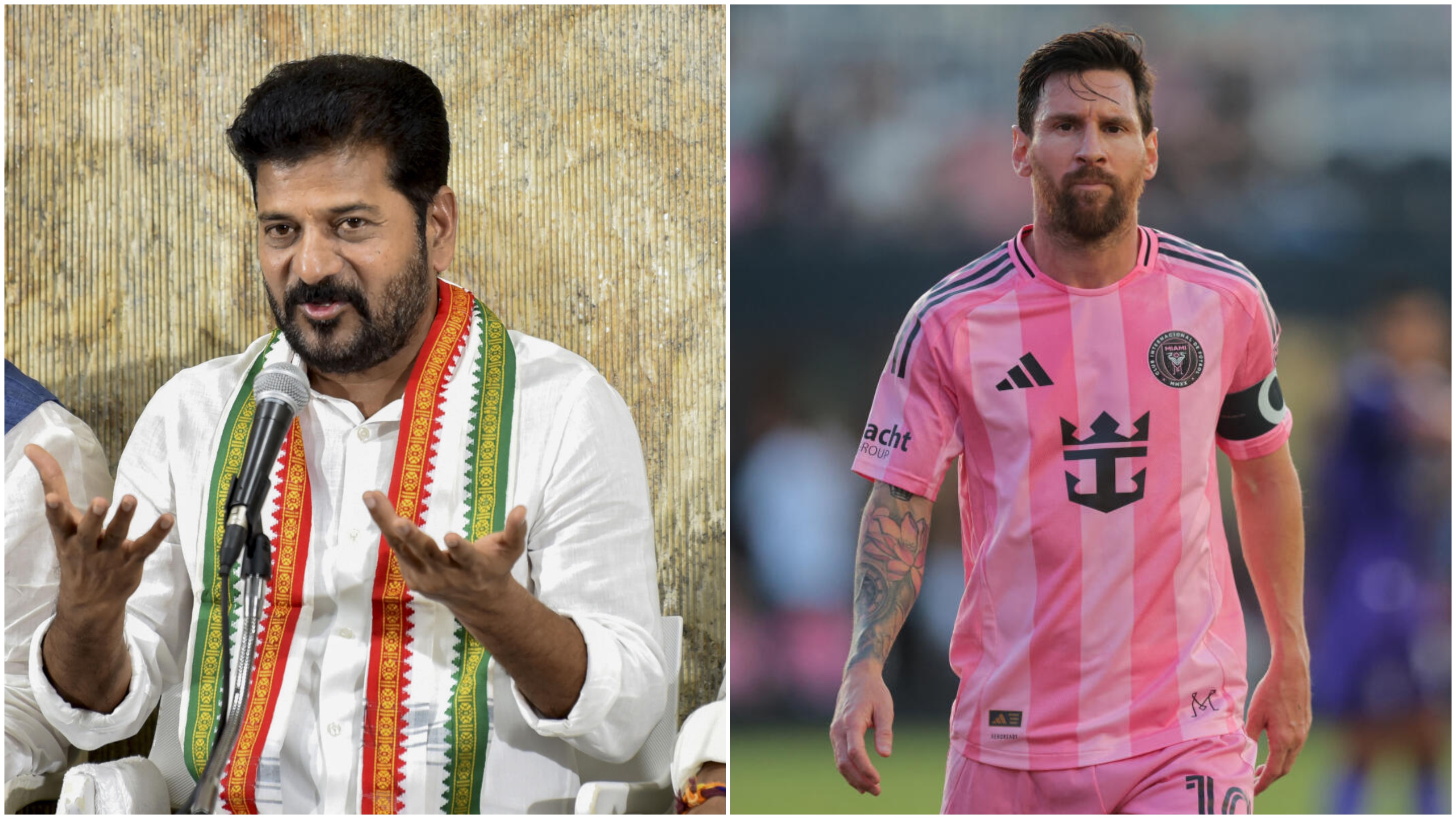 Telangana CM Revanth Reddy likely to kick off friendly football match with Lionel Messi in Hyderabad