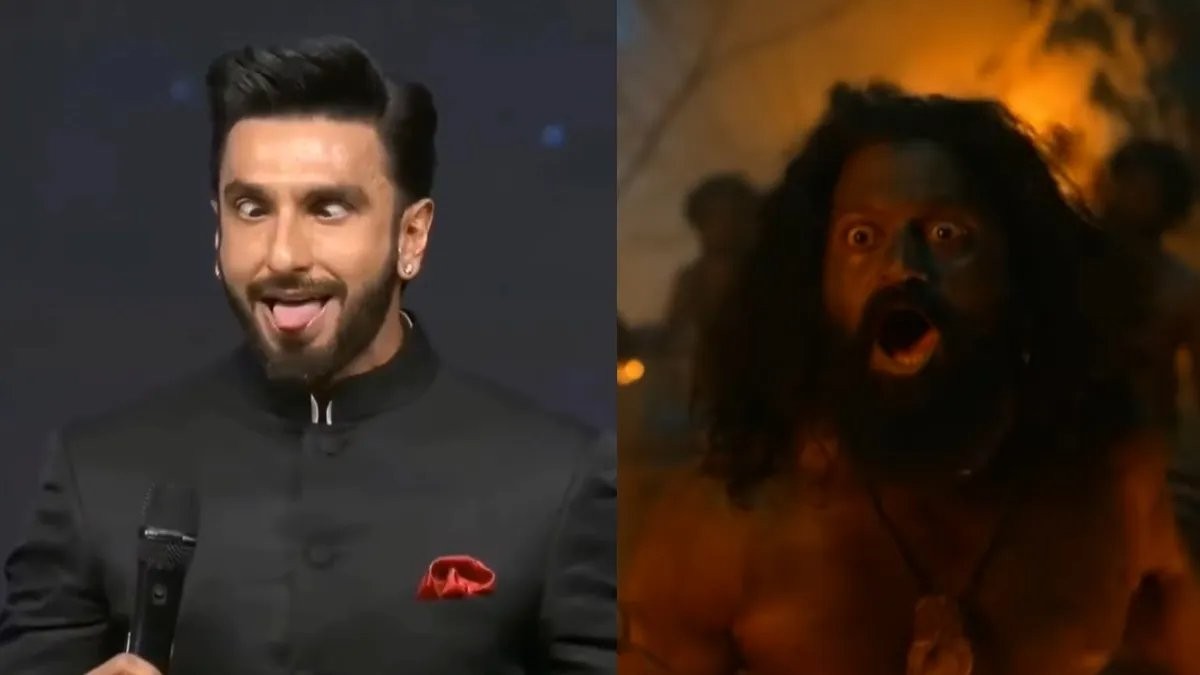 Ranveer Singh draws flak for mimicking 'Daiva' from 'Kantara' in spite of Rishab Shetty's request to refrain at IFFI Goa