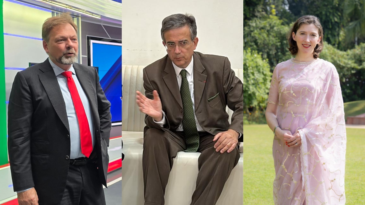 India irked over a newspaper article by German, French, British envoys