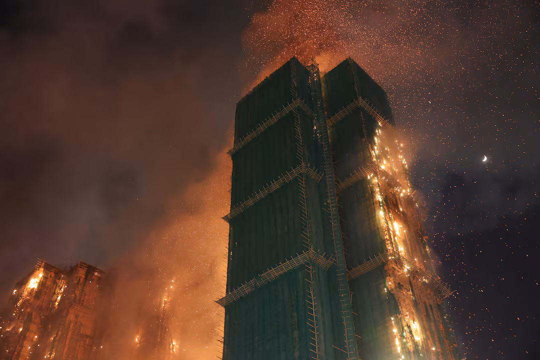 Hong Kong leader orders independent probe into fire that killed 151