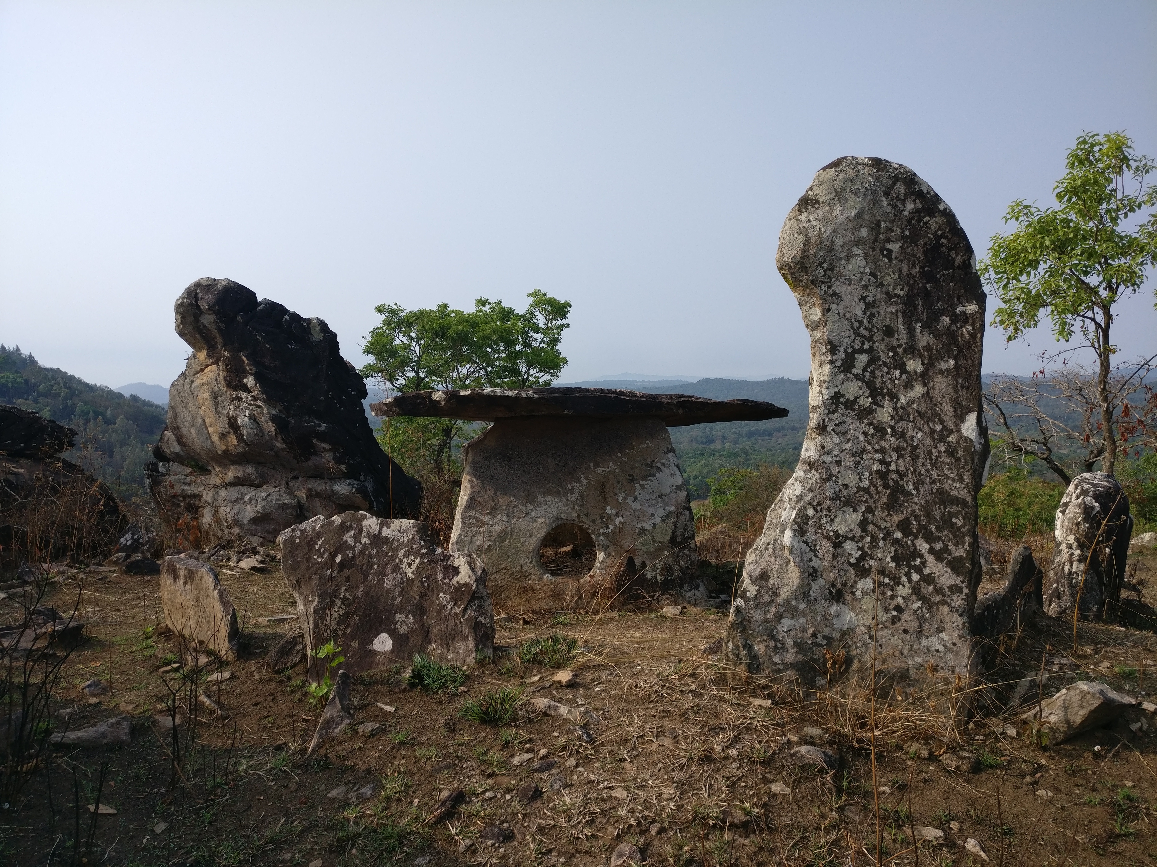 One of the dolmens at Doddamolathe. Photo by author