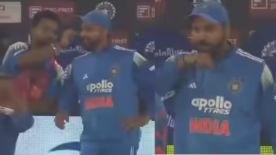 Watch | Rohit Sharma’s eyelash wish with Rishabh Pant sparks ’90s nostalgia online