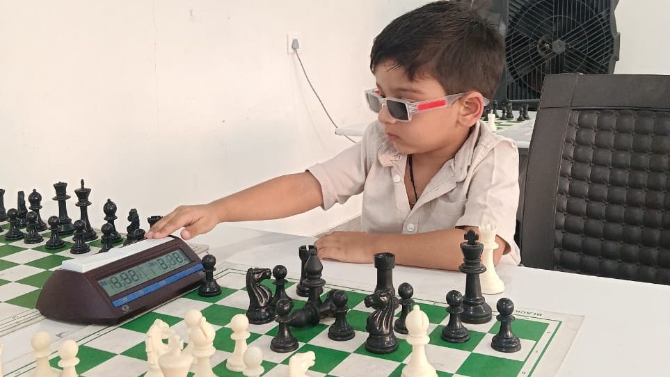 At 3 years & 7 months, Sarwagya becomes youngest chess player to get FIDE Rapid Rating