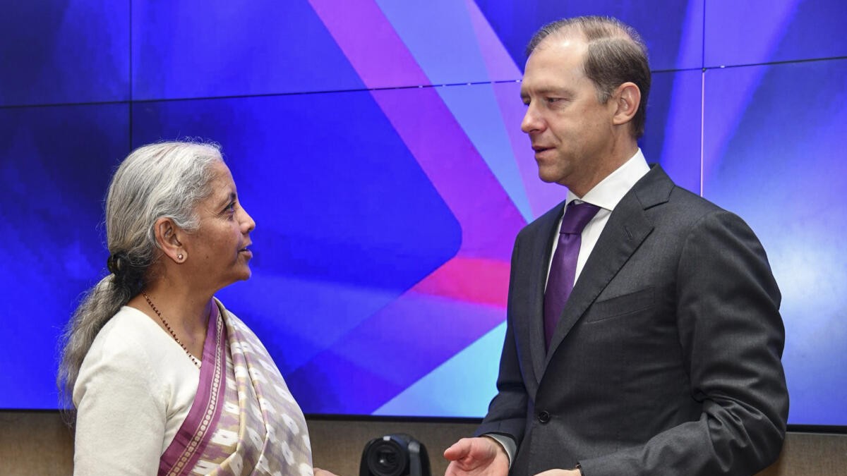 FM Nirmala Sitharaman meets Russia's First Deputy Prime Minister, discusses issues of mutual interest