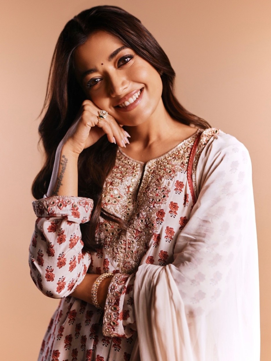 Rashmika Mandanna is the sixth most popular Indian star according to IMDb, maintaining high visibility through her film roles (Chhaava, Thamma, Girlfriend) and also for her personal life—specifically her engagement to Vijay Deverakonda.