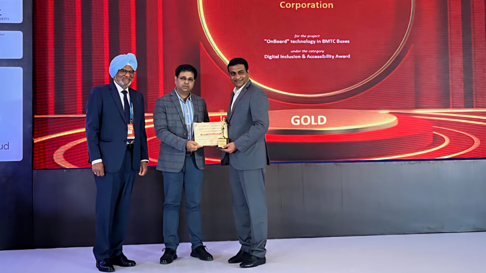 BMTC wins award for assistive system for visually impaired