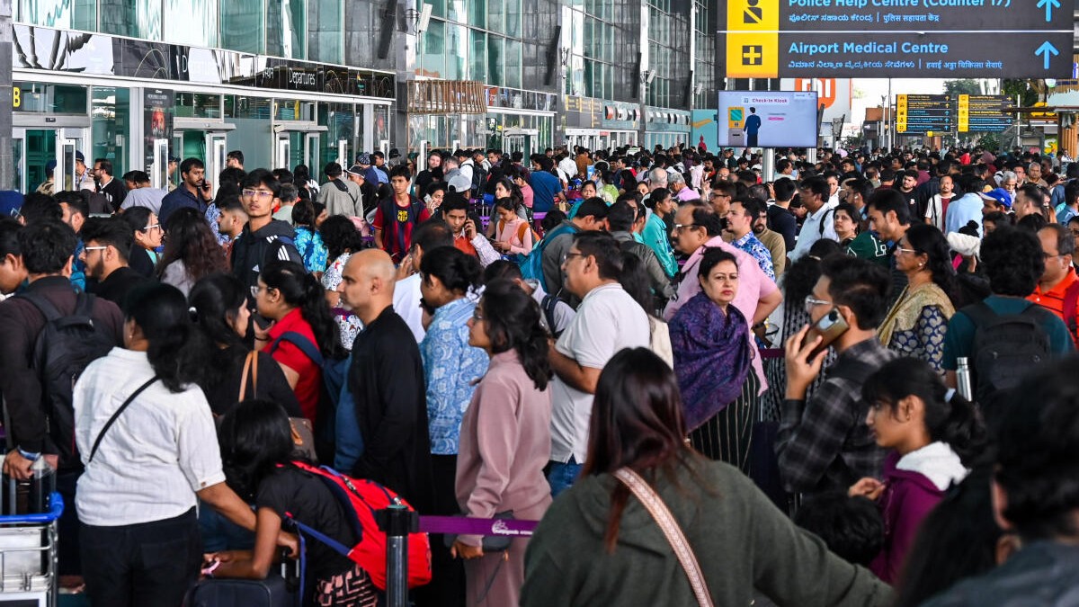 Over 800 IndiGo flights cancelled on Saturday; airline says re-established 95% of network connectivity
