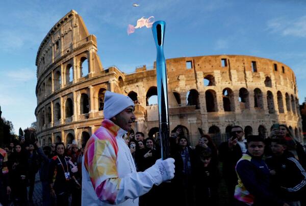 2026 Milano-Cortina Winter Olympics Torch Relay.