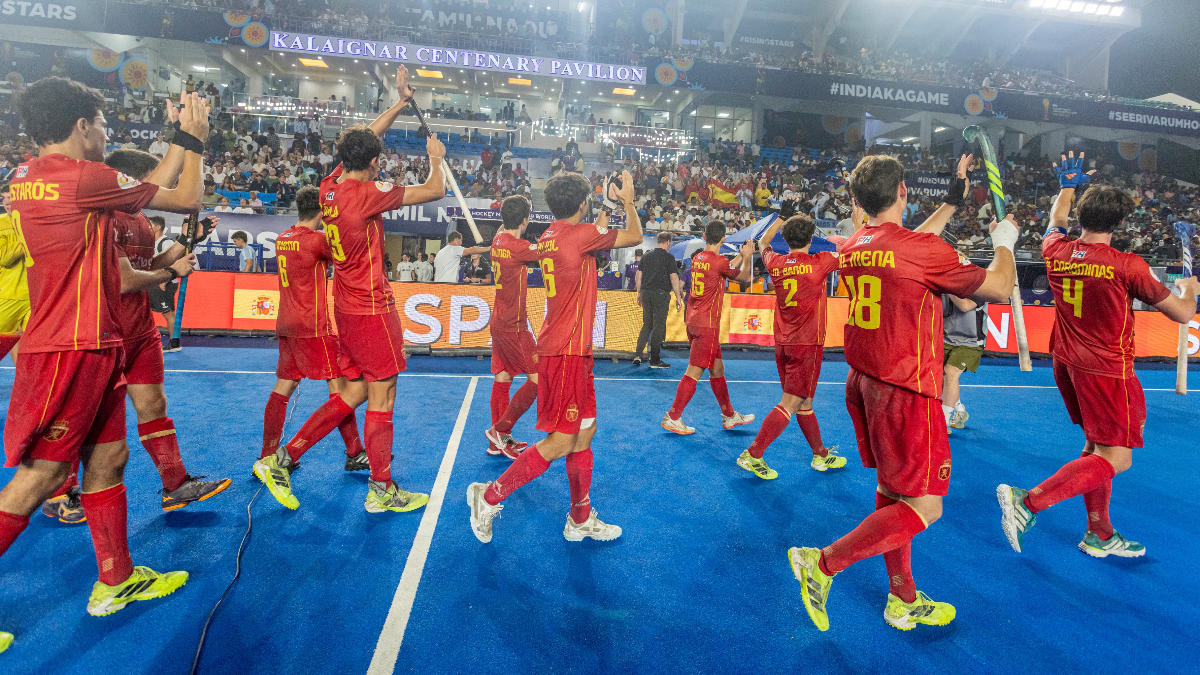 Spain breathe team spirit in FIH Men’s Junior World Cup