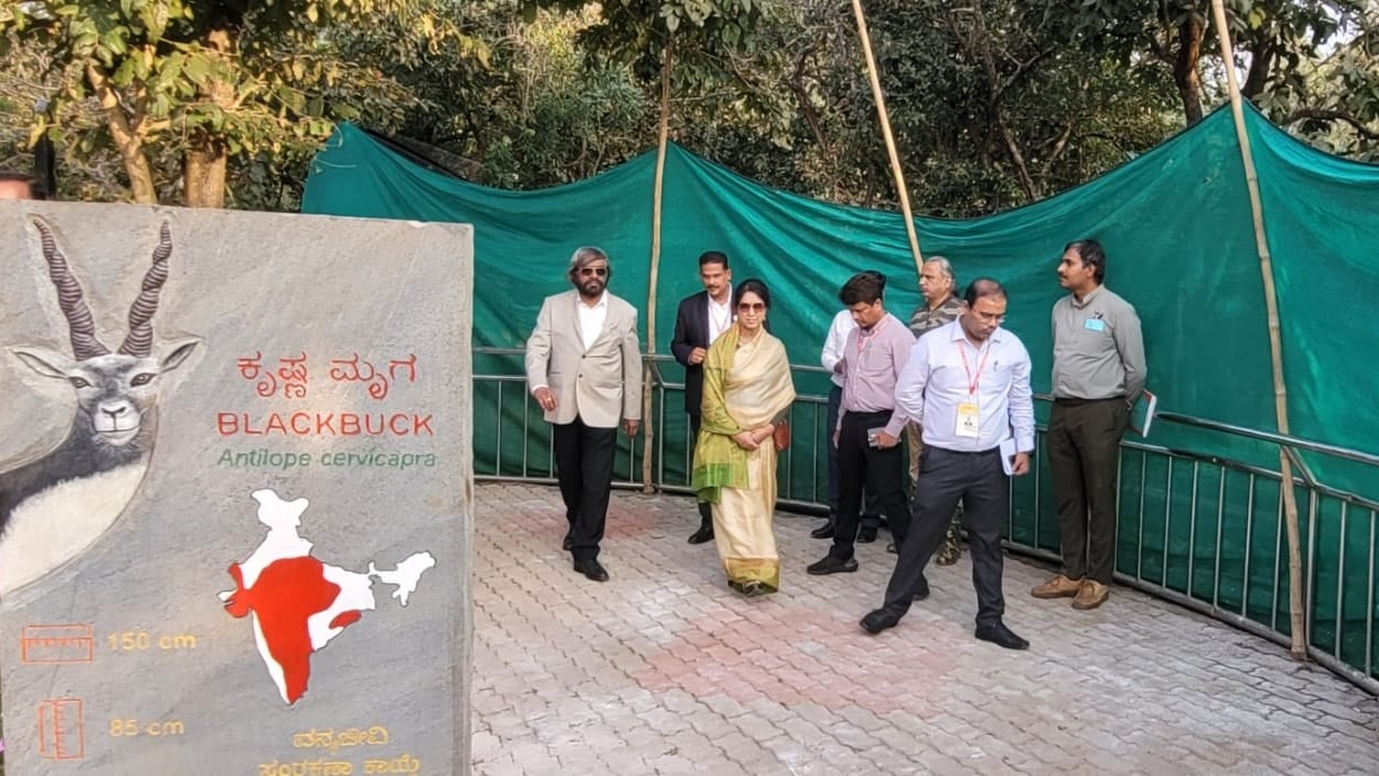 31 blackbucks died due to bacterial infection at Belagavi zoo, says Minister Eshwar B Khandre